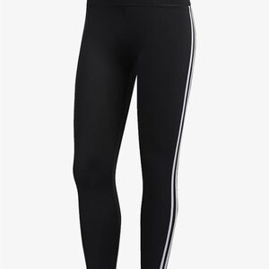 Adidas XS Black Leggings with Logo